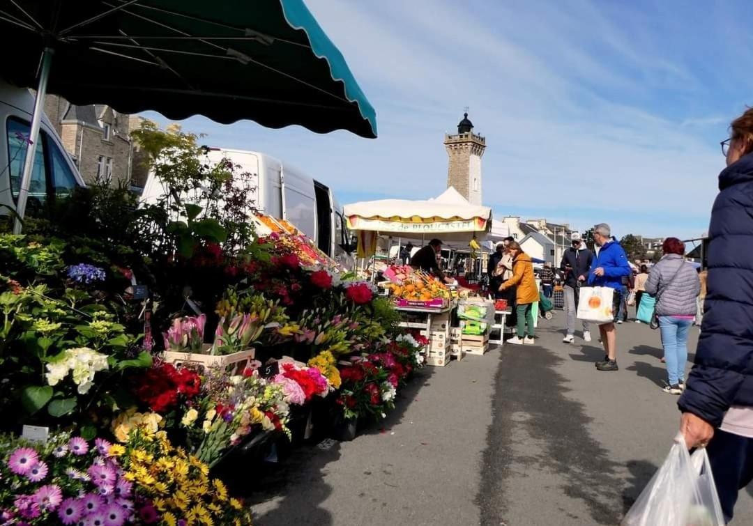 Roscoff 2 Pieces Classe 2 Etoiles Et Terrasse Centre Historique Exterior foto